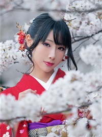 Rain waves_ HaneAme - NO.092 Crimson Kimono(6)